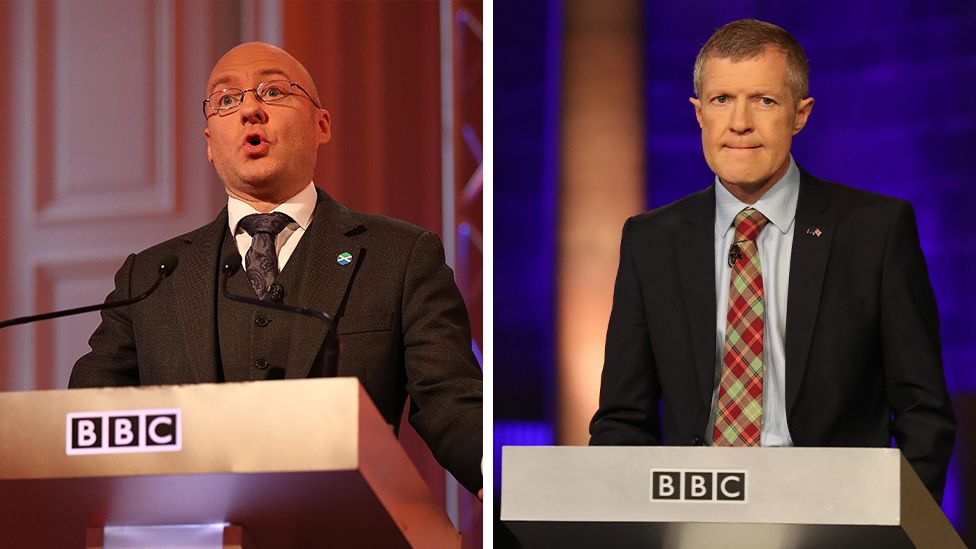 Patrick Havie and Willie Rennie