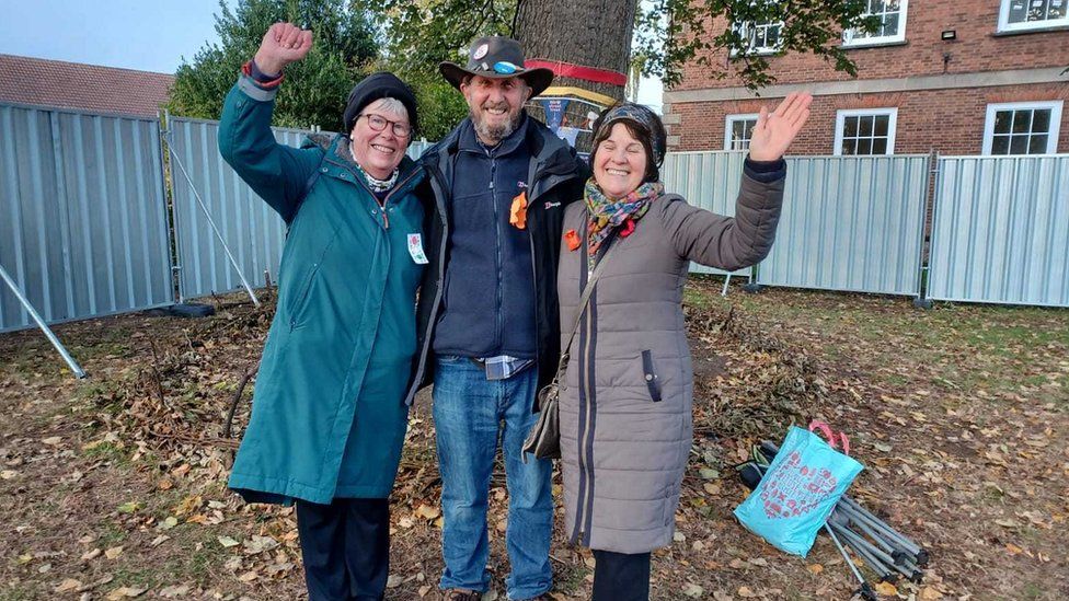 Wendy Patterson, Darrell Pointing, and Pamela Ball