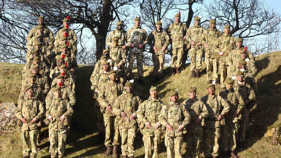 Soldiers from the Royal Regiment of Scotland