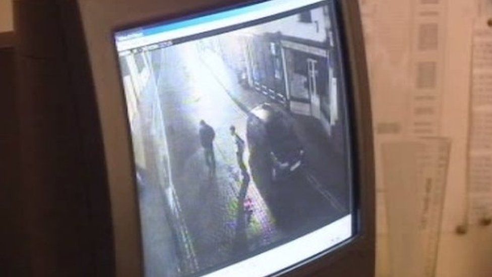 CCTV footage of James Nutley