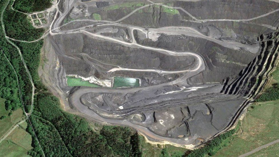 Nant Helen opencast mine, Coelbren