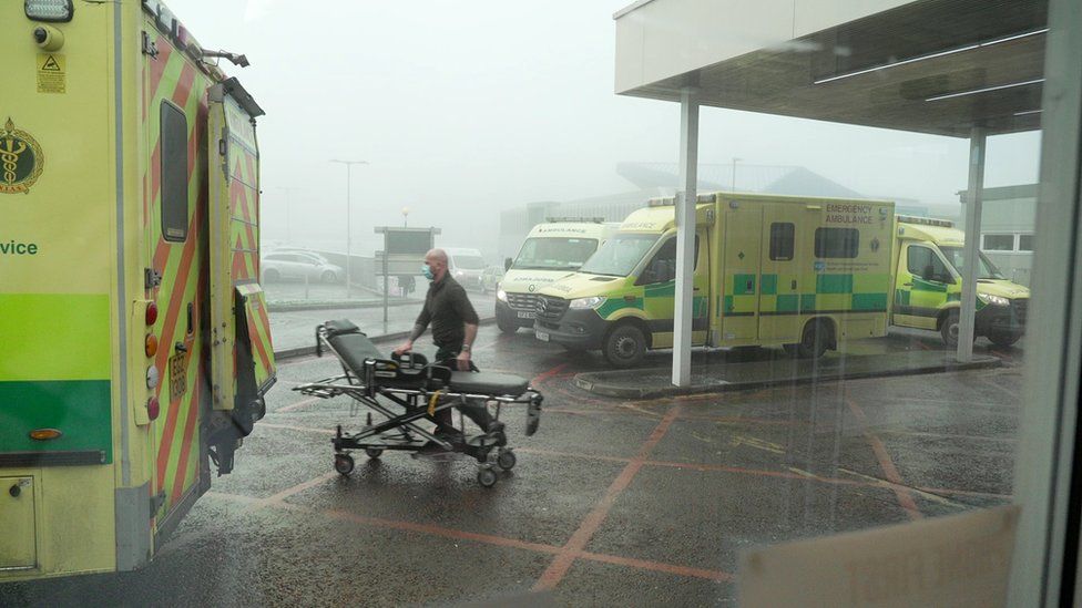 Spotlight filmed for two days at Craigavon Area Hospital's A&E