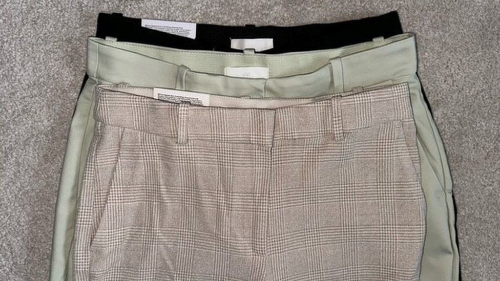 3 pairs of H&M trousers