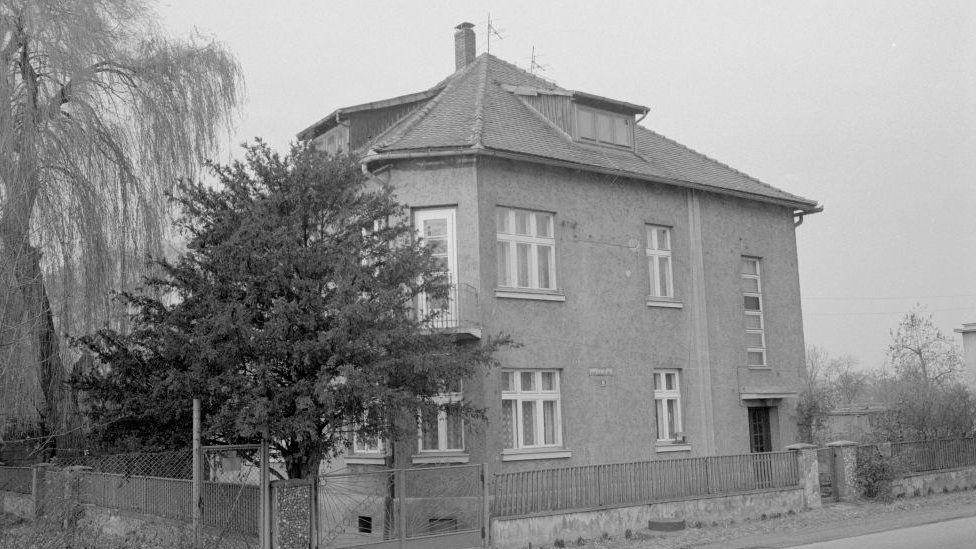 The house Rudolf Höss and his family lived in at Auschwitz