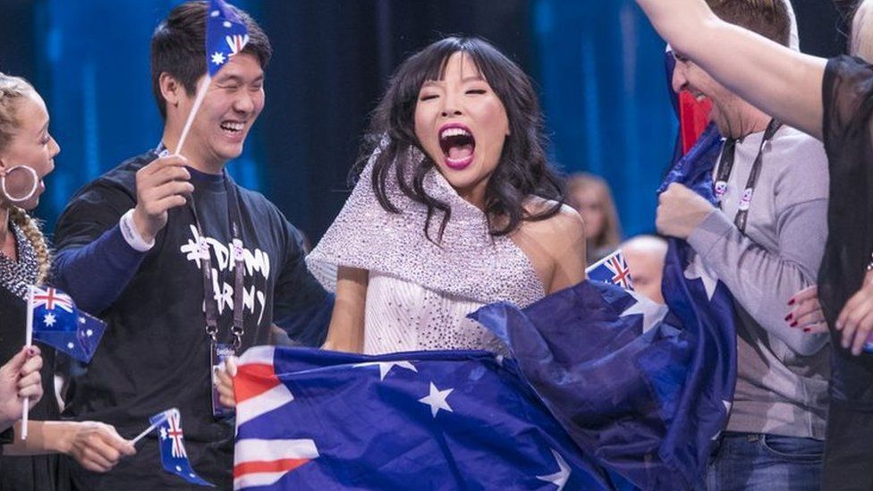Australia Eurovision finalist Dami Im