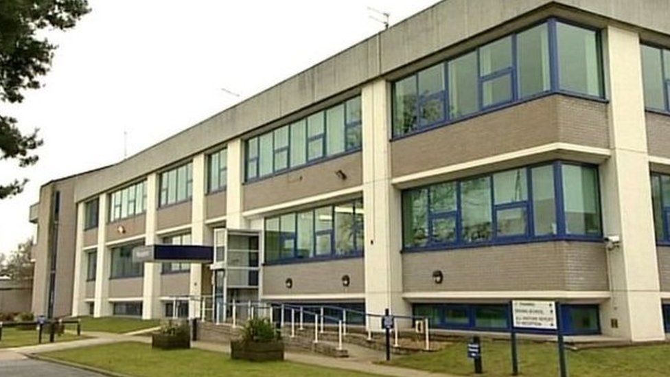 Cambridgeshire police headquarters in Huntingdon