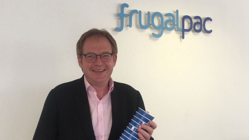 Frugalpac chief executive Malcolm Waugh