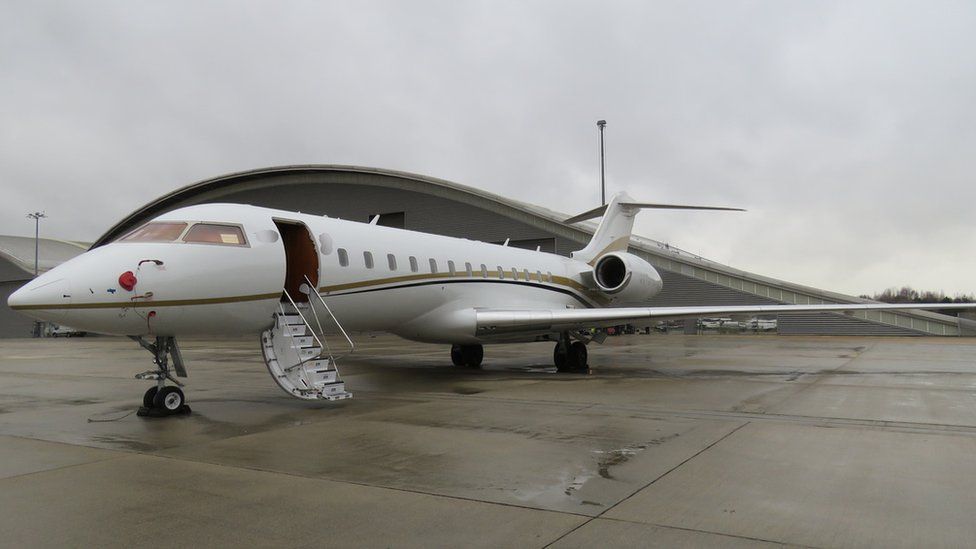 Private jet which drugs were seized from at Farnborough Airport