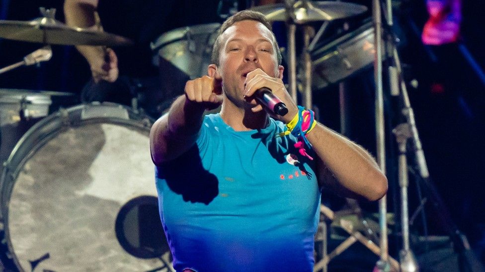 Крис Мартин из Coldplay