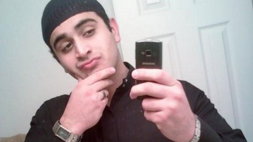 An undated photo from a social media account of Omar Mateen, who Orlando Police have identified as the suspect in the mass shooting at a gay nightclub in Orlando, Florida