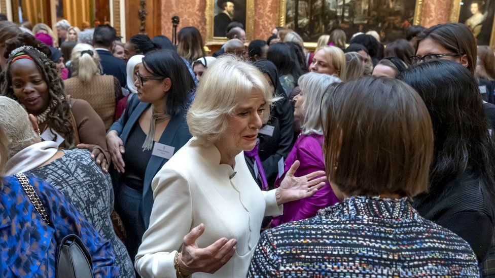 Buckingham Palace reception for campaigners against domestic violence