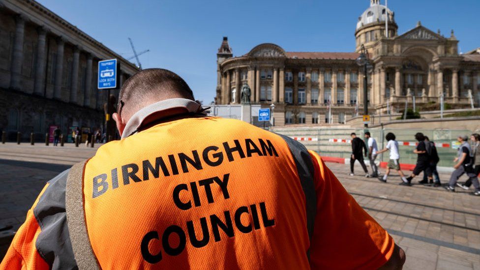 Council worker in Birmingham
