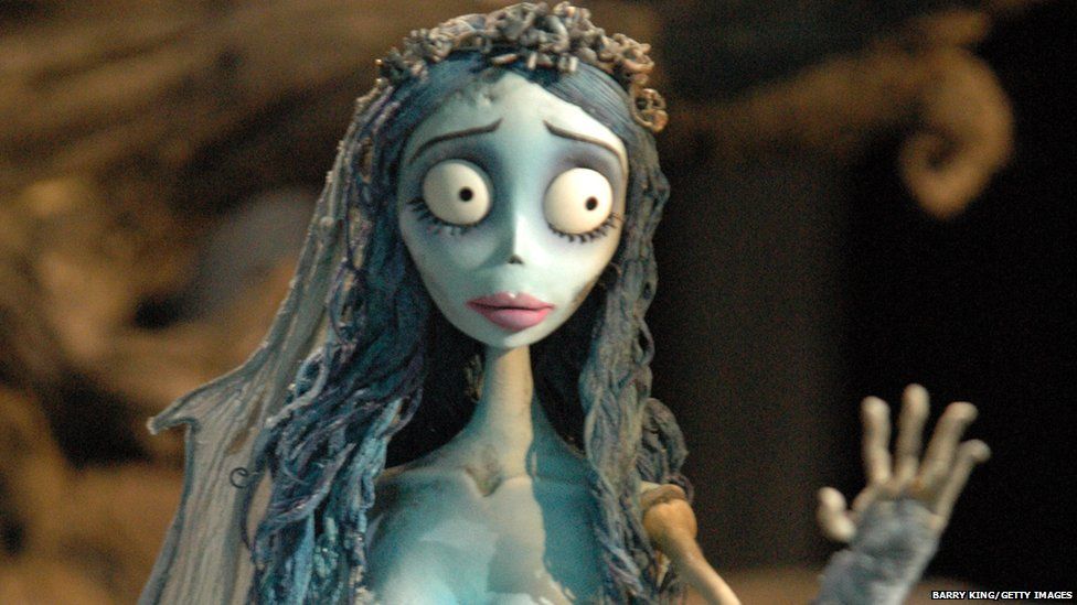 Corpse Bride from the animation Corpse Bride