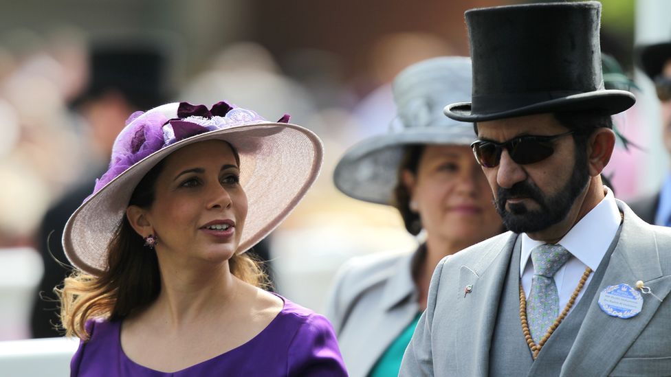 Sheikh Mohammed Bin Rashid Al Maktoum and princess Haya Bint Al Hussein at Royal Ascot