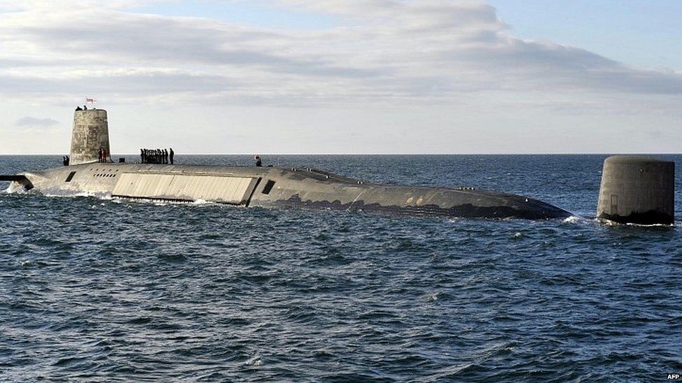 Vanguard nuclear submarine