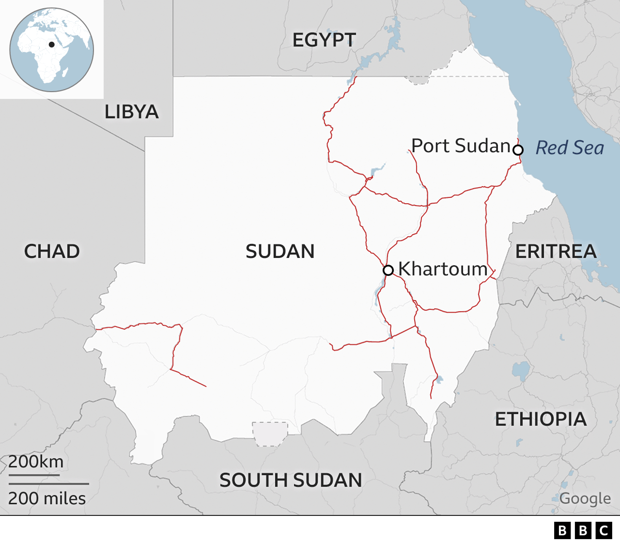 Sudan Why Has Fighting Broken Out There Bbc News 