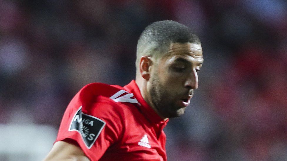 Benfica midfielder Adel Taarabt