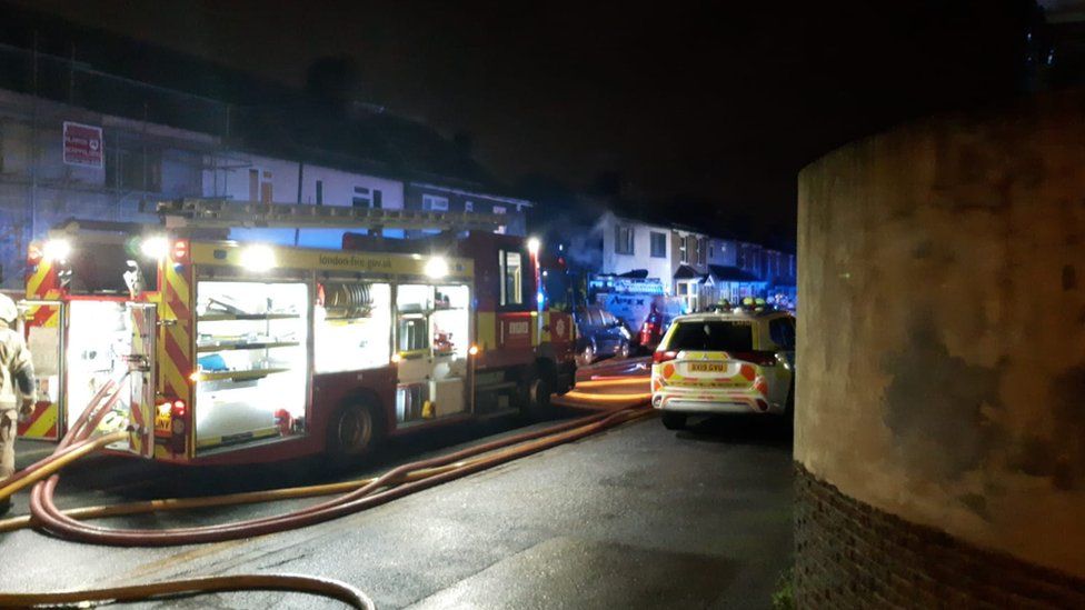 Walthamstow fire tackled by 70 firefighters as residents evacuated