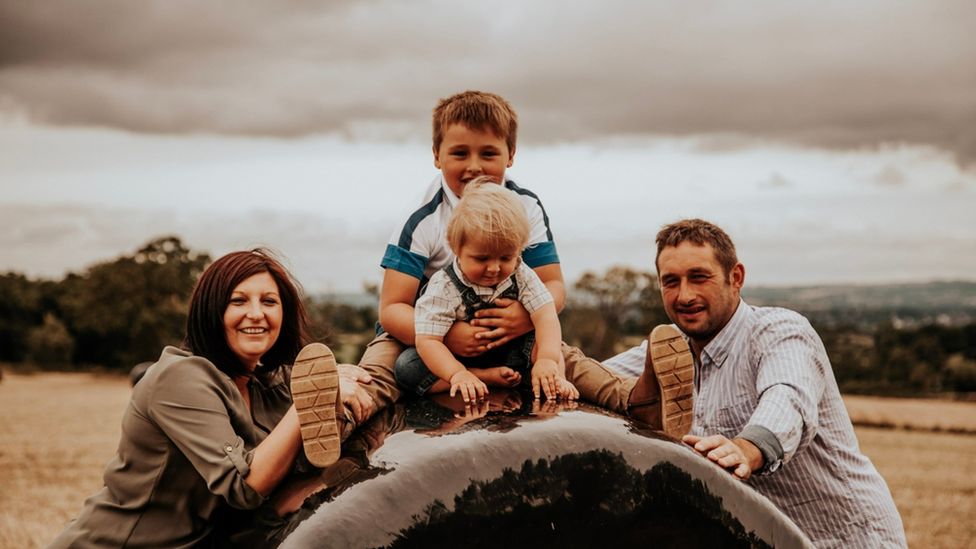 Sam Stables and family