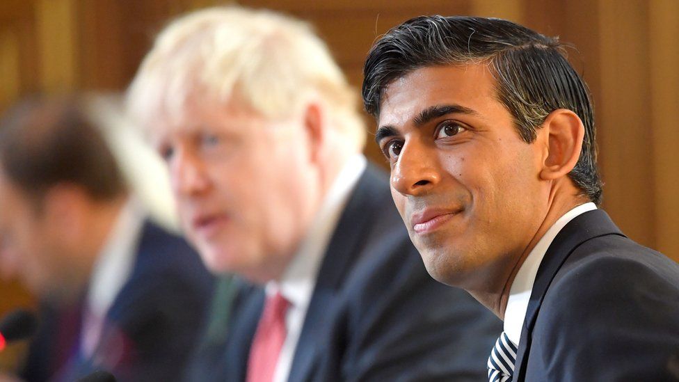 Boris Johnson and Rishi Sunak