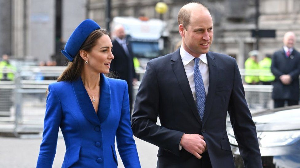 William and Kate attend the Commonwealth service