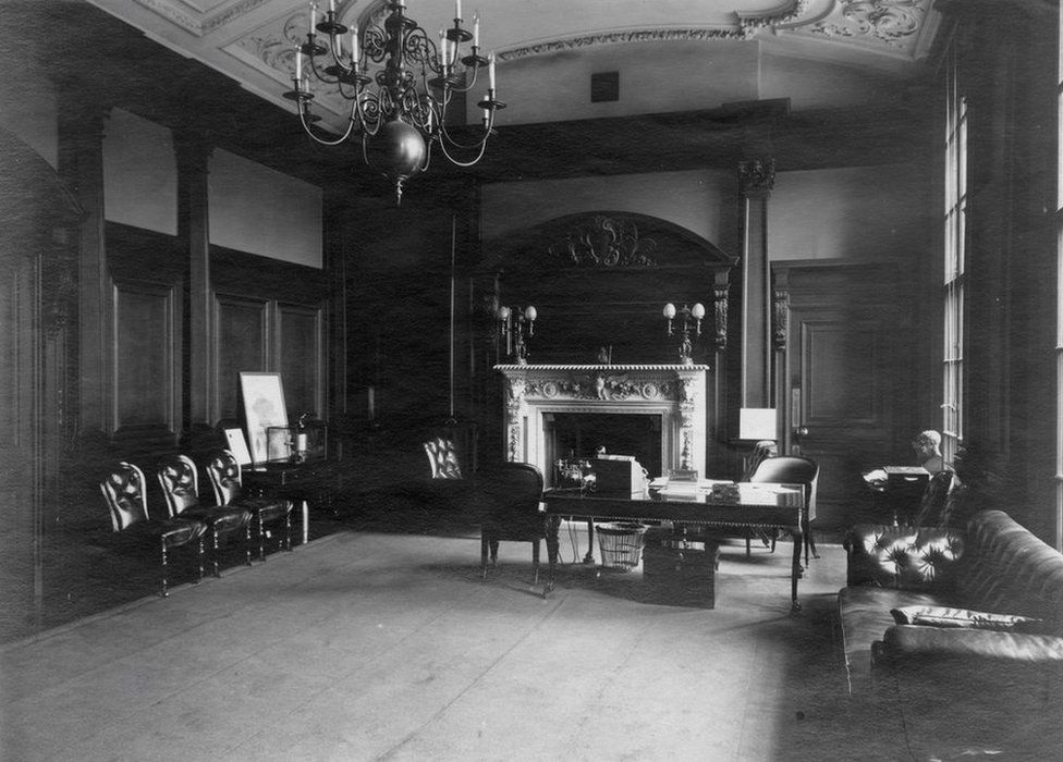 Haldane suite office of the Minister of War