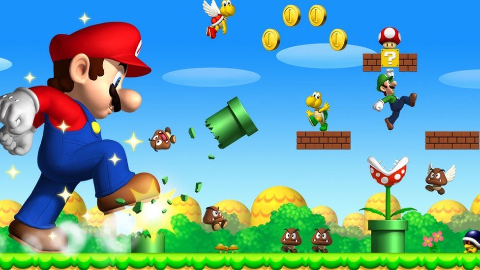 Super Mario screen grab