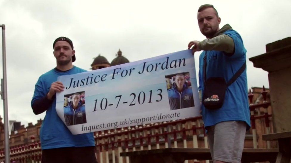 Justice for Jordan banner