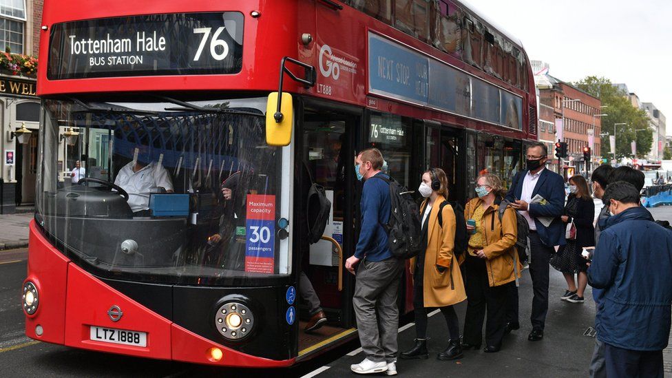 Red London bus
