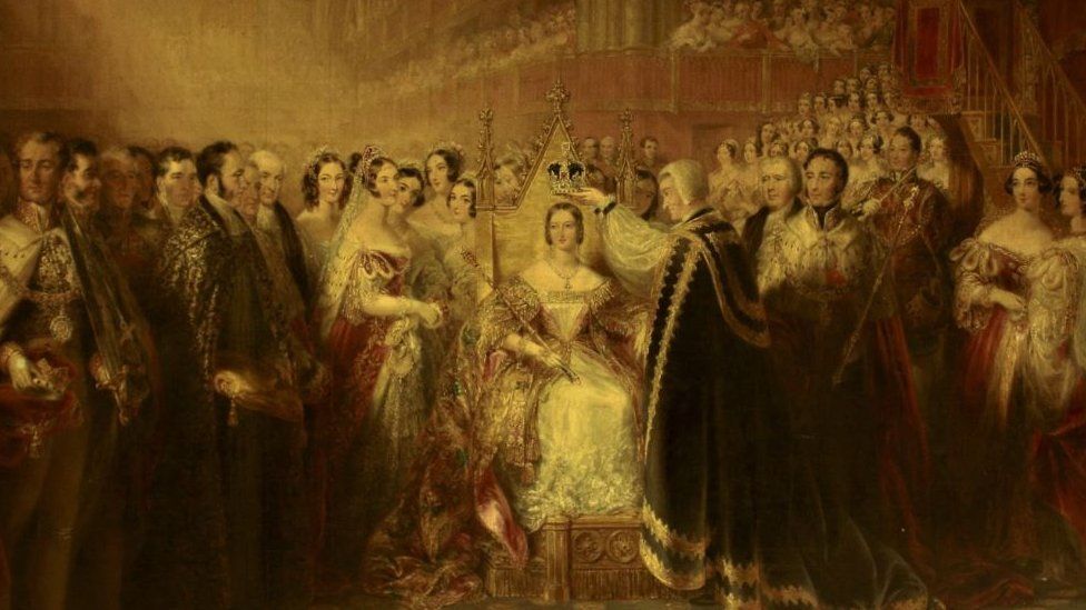 Restored Painting Marks Queen Victoria S 200th Birthday Bbc News