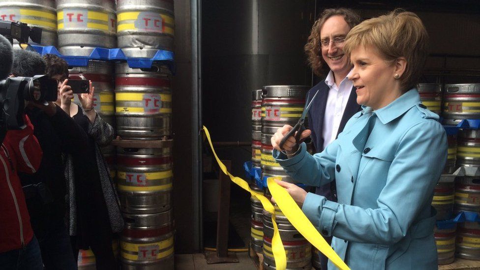 Sturgeon cider opening