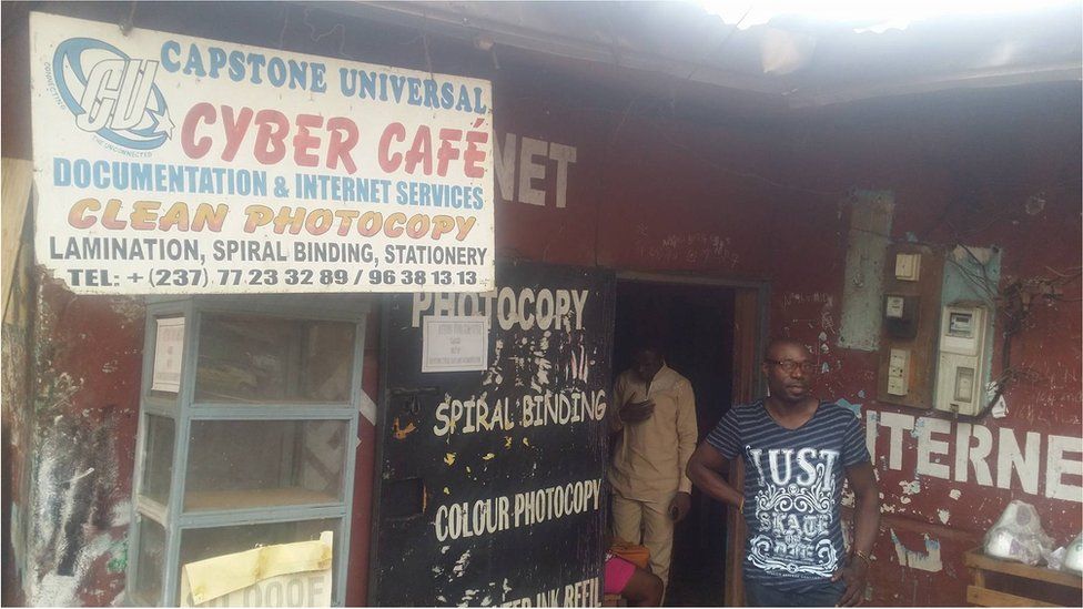 Internet cafe in Bamenda
