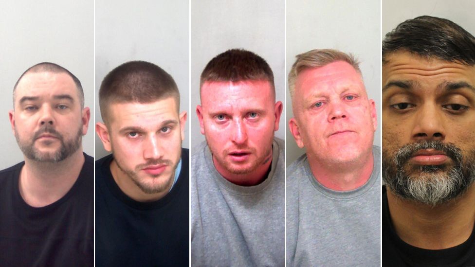 Members of an organised crime group in Essex