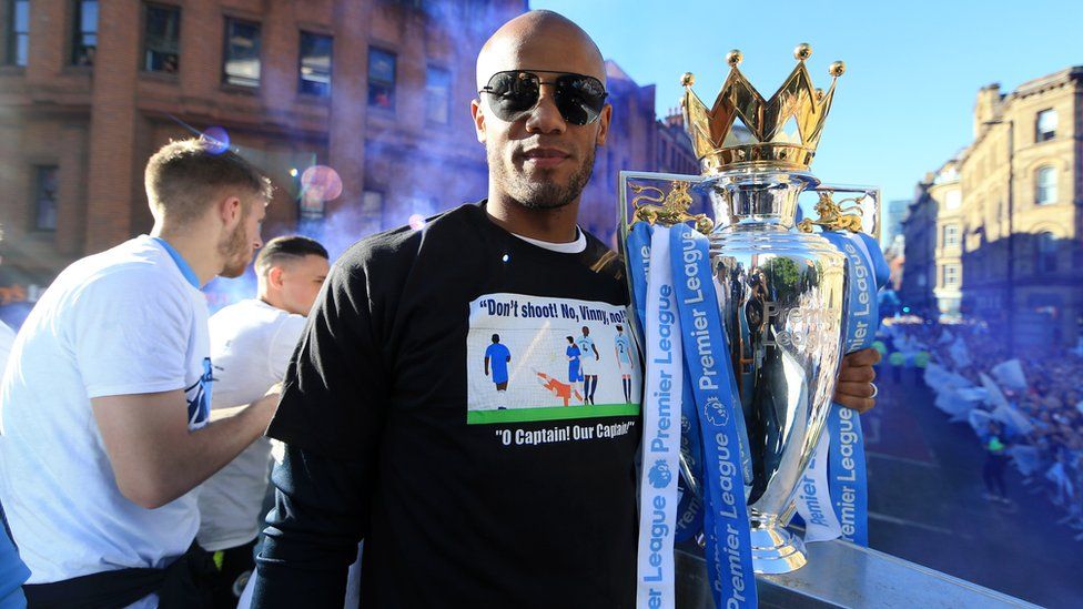 Vincent kompany hot sale t shirt