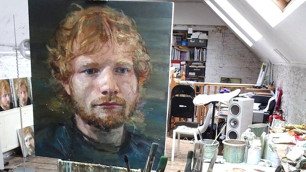Colin Davidson's portraits of Ed Sheeran