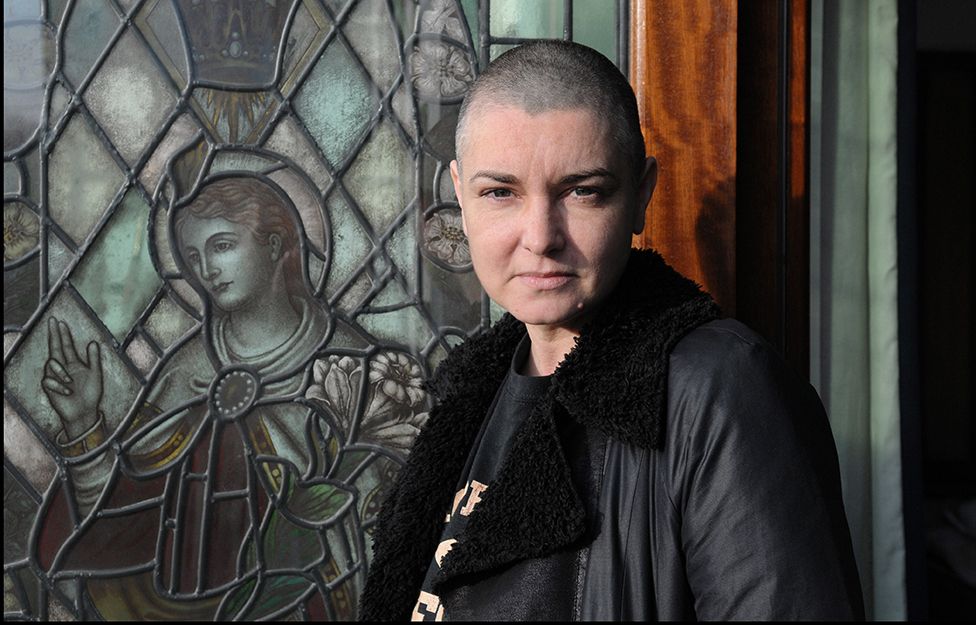 Sinead O'Connor posed at her home in County Wicklow, Republic Of Ireland, on 3 February 2012