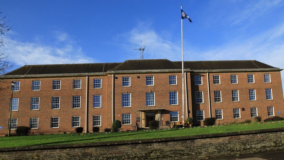 Wiltshire Police HQ in Devizes