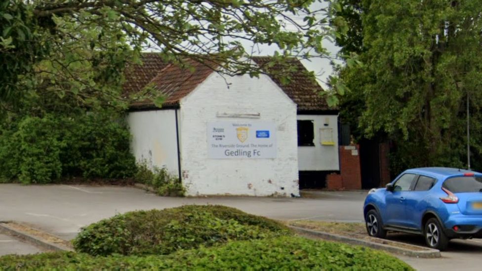 Thieves take copper pipes and taps from Gedling FC clubhouse - BBC News