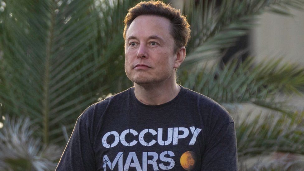 SpaceX founder Elon Musk speaks at an event in Texas.