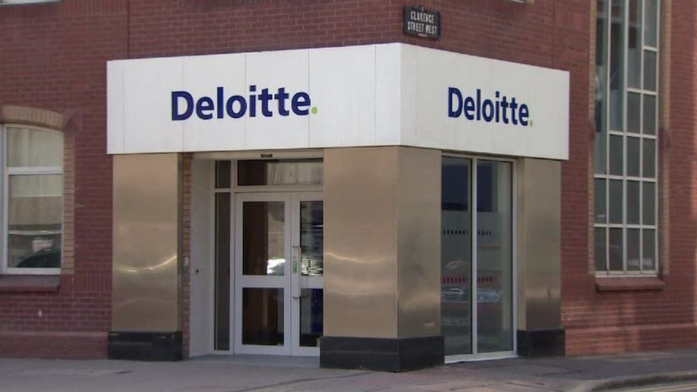 One of Deloitte's Belfast offices