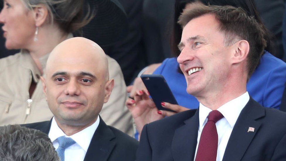 Home Secretary, Sajid Javid and Foreign Secretary Jeremy Hunt