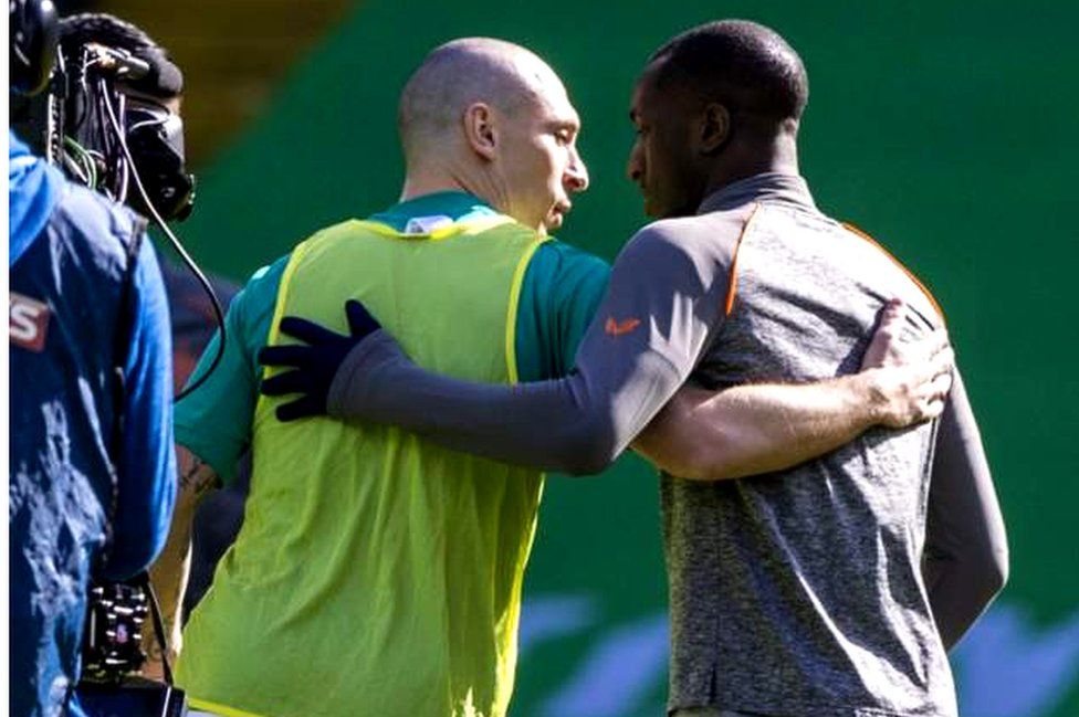 Scott Brown and Glen Kamara