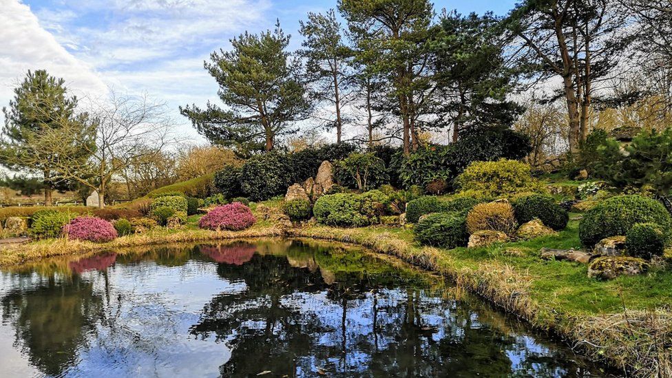 Japanese Garden at Willen Lake
