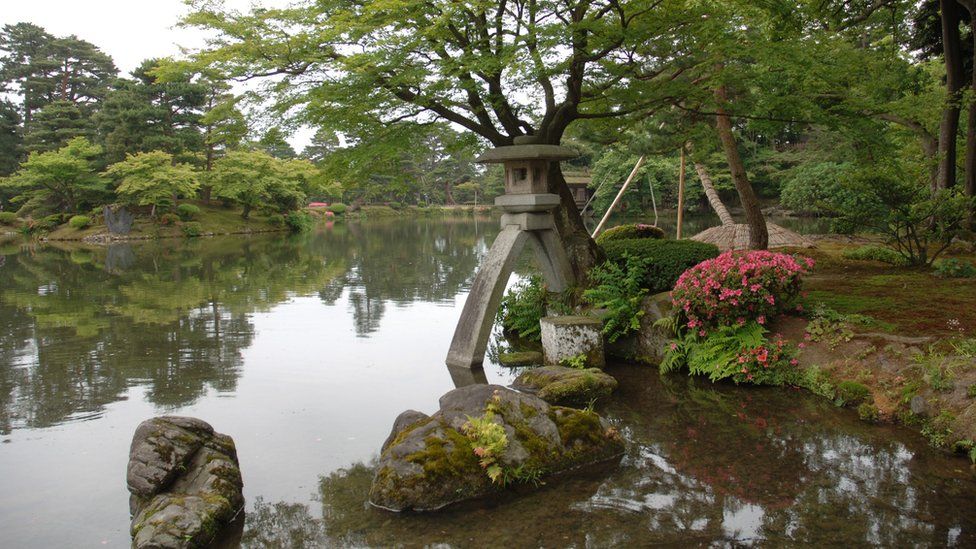 Kenroku-en garden in Kanazawa