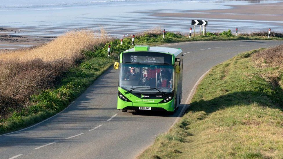 Bus in Cornwall