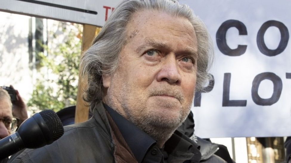 Us Capitol Riot Steve Bannon Felt Above The Law Prosecutors Say Bbc News