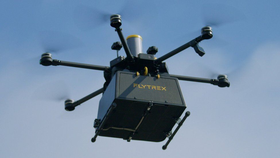 A Flytrex drone