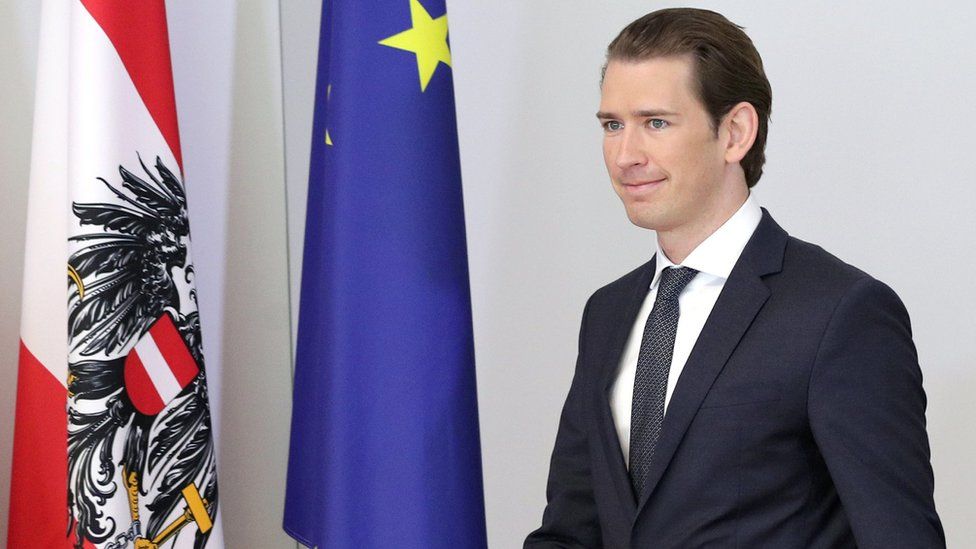 Austrian Chancellor Sebastian Kurz, 28 May 2018