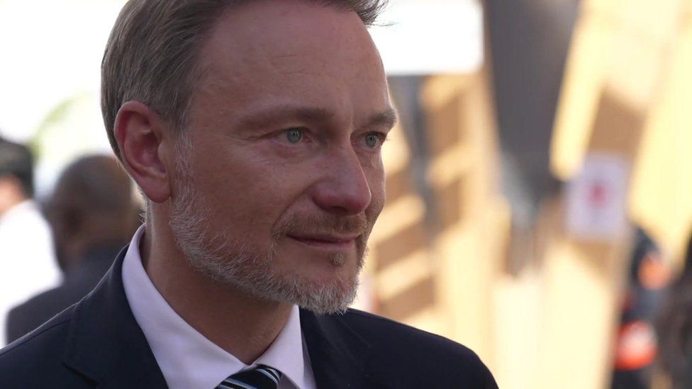 German finance minister Christian Lindner