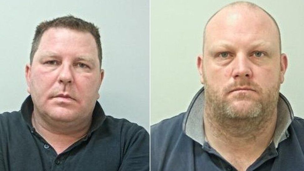 Martin Sweeney, 46 and Jamie Wilding, 40